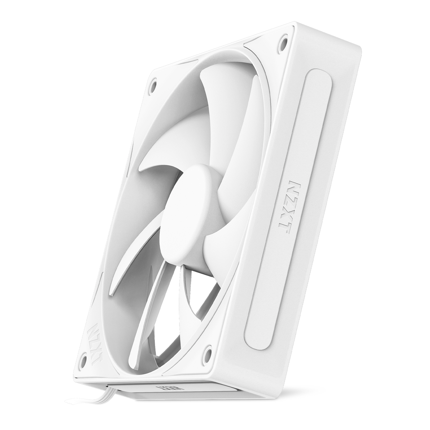 NZXT F120P - 120MM STATIC PRESSURE FANS - SINGLE WHITE (RF-P12SF-W1)