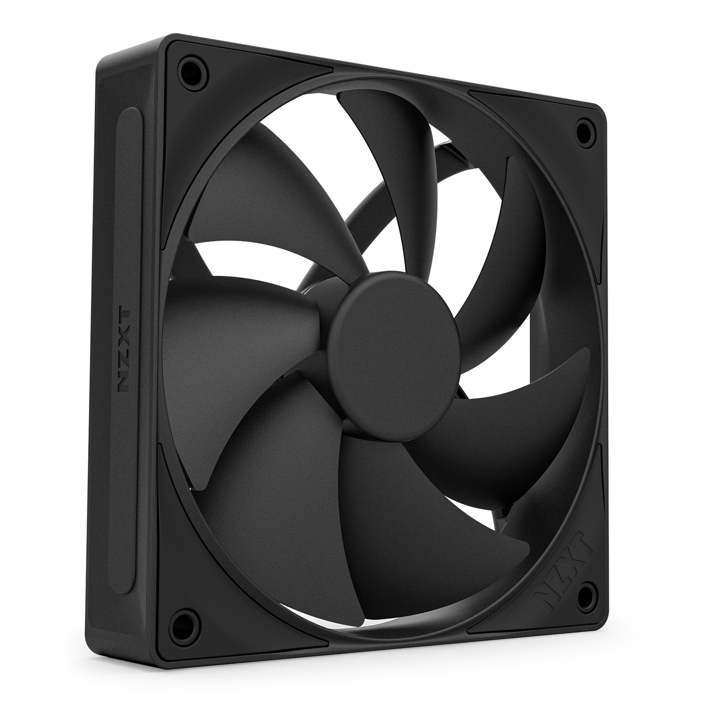 NZXT F120P - 120MM STATIC PRESSURE FANS - SINGLE BLACK (RF-P12SF-B1)