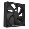 NZXT F120P - 120MM STATIC PRESSURE FANS - SINGLE BLACK (RF-P12SF-B1)