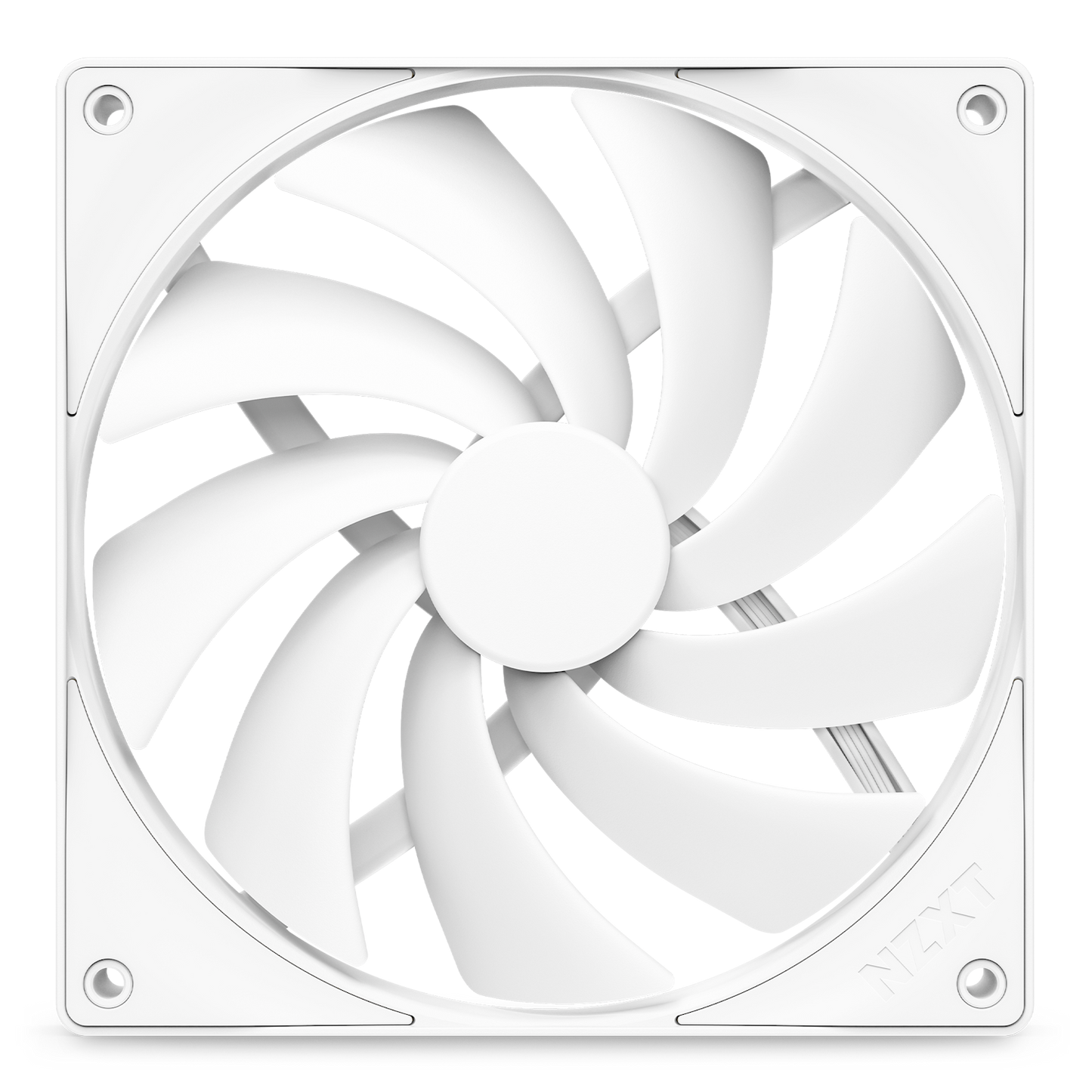 NZXT 140MM QUIET AIRFLOW FANS - SINGLE PACK (WHITE) - RF-Q14SF-W2