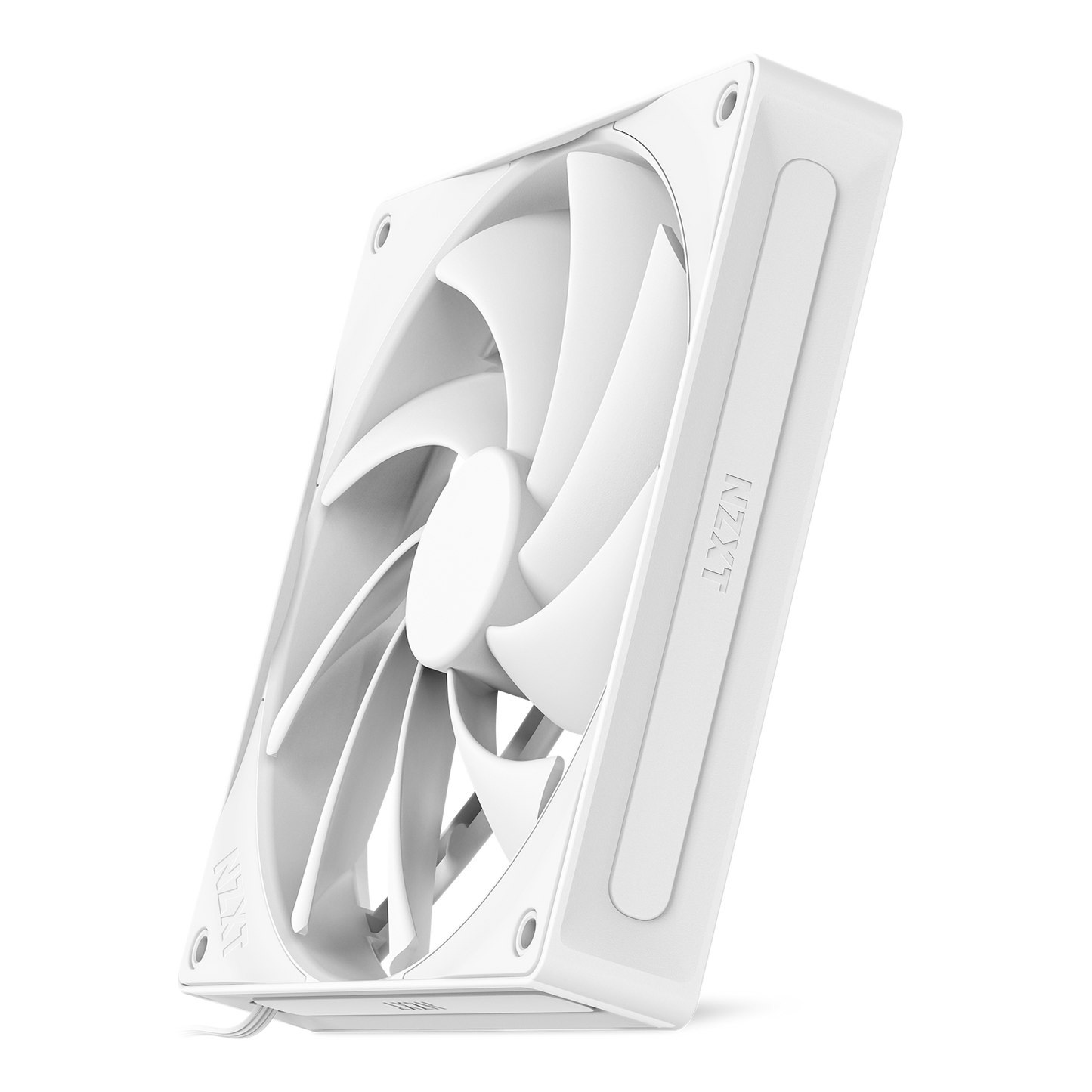 NZXT 140MM QUIET AIRFLOW FANS - SINGLE PACK (WHITE) - RF-Q14SF-W2