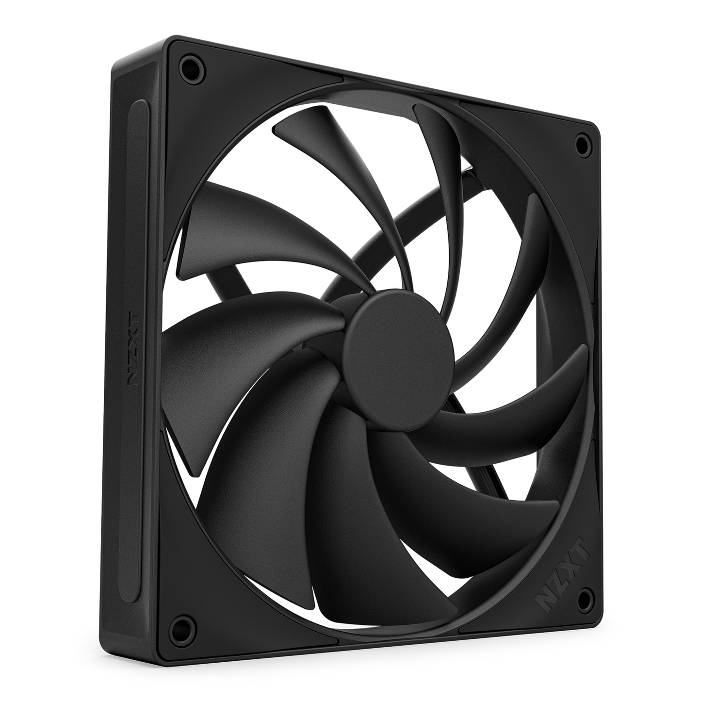 NZXT 140MM QUIET AIRFLOW FANS - SINGLE PACK (BLACK) - RF-Q14SF-B2