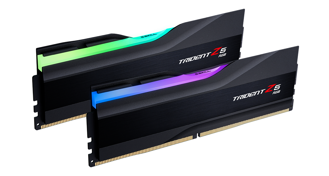 G.SKILL 128GB (64*2) TRIDENT Z5 RGB DDR5 RAM 6000MHZ (CL34) (F5-6000J3444F64GX2-TZ5RK) RAM