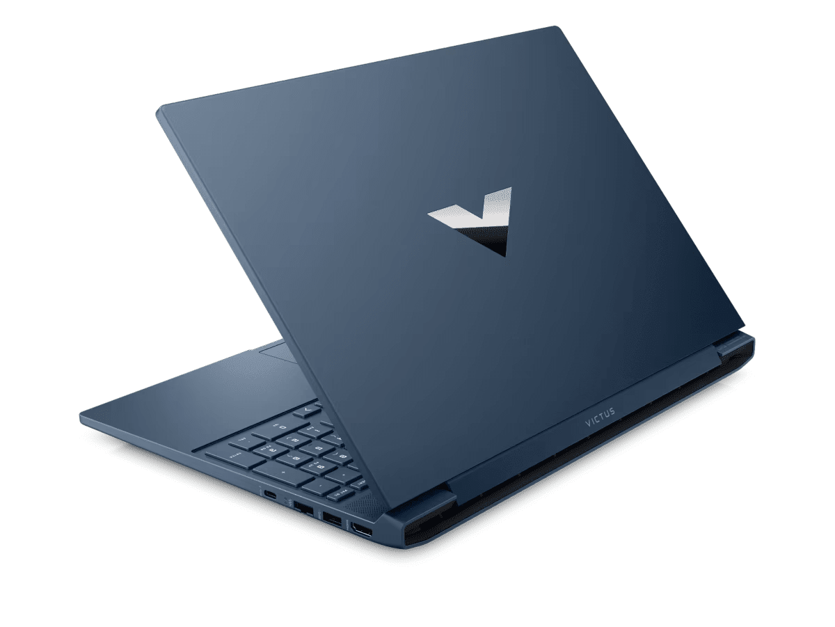 HP Victus 15-FA2504TX 15.6 Inch Gaming Laptop, Intel Core 5 210H, 24GB RAM, 512GB SSD, GeForce RTX 4050 6GB, Windows 11 Home, Microsoft Office 2024, Blue