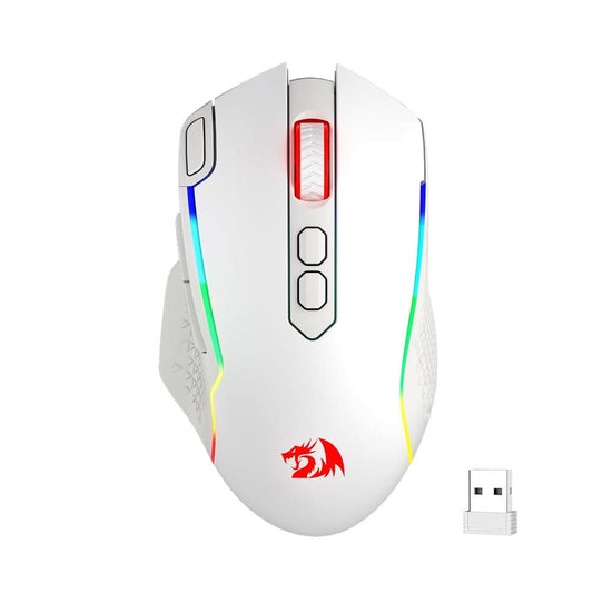 REDRAGON M810 TAIPAN PRO (WIRED/WIRELESS) WHITE