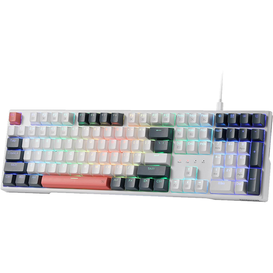 REDRAGON K668 RGB TRUNDLE WIRED (RED SWITCH)