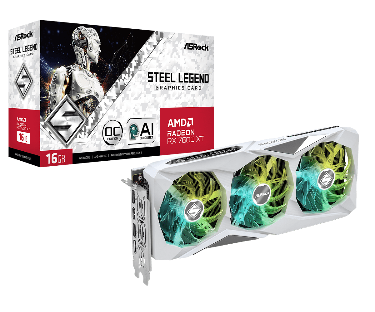 GRAPHIC-CARD-16-GB-ASROCK-RX7600-XT-STEEL-LEGEND-OC