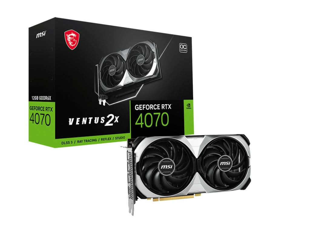 GRAPHIC-CARD-12-GB-MSI-RTX-4070-VENTUS-2X-OC