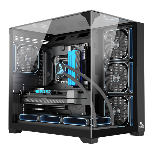 TAG Gamerz Orion Gaming Mid Tower Cabinet Black