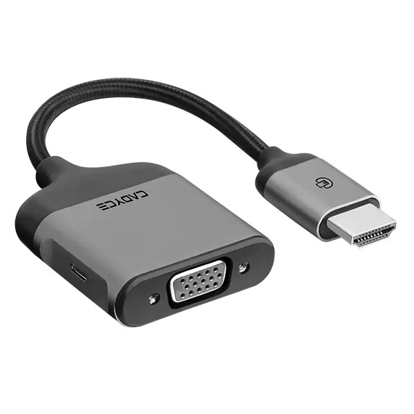 Cadyce HDMI to VGA converter with Audio Support