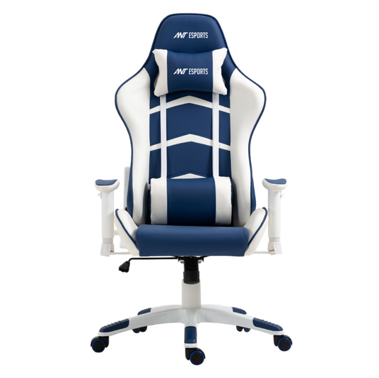 ANT ESPORTS CHAIR 9077 - WHITE & BLUE