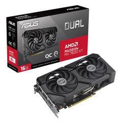 ASUS AMD RADEON RX7600XT 16GB DUAL OC GRAPHIC CARD