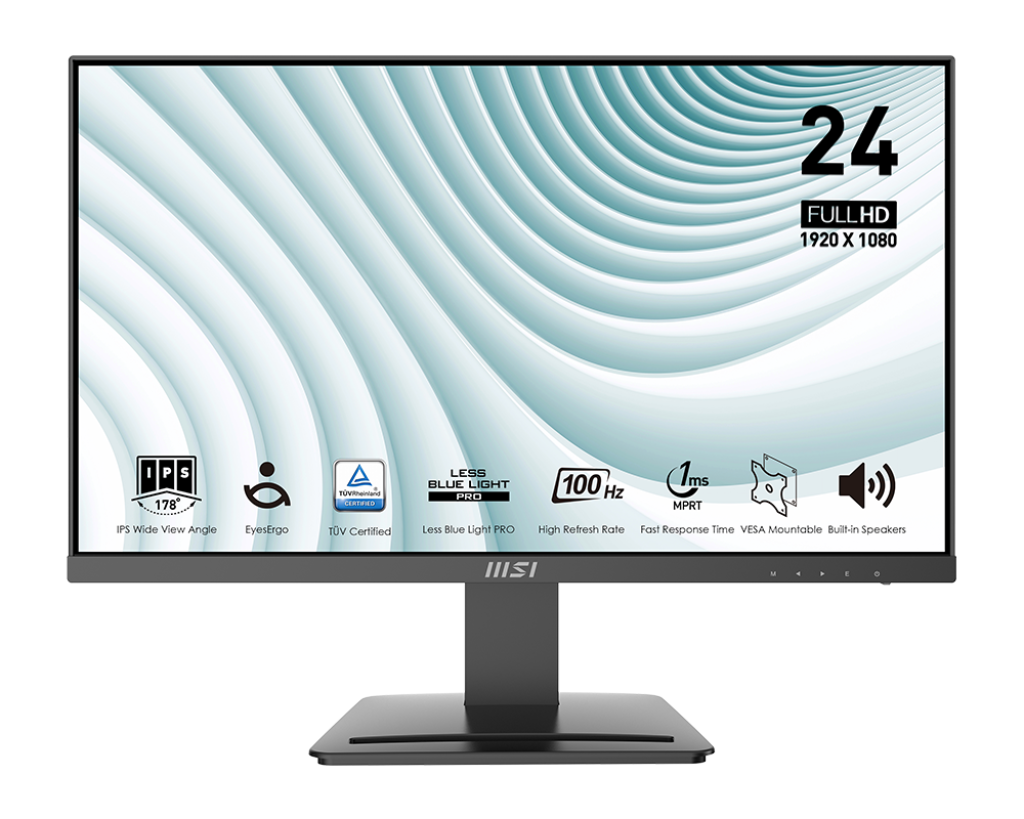 MSI PRO MP243X 24 INCH PROFESSIONAL MONITOR