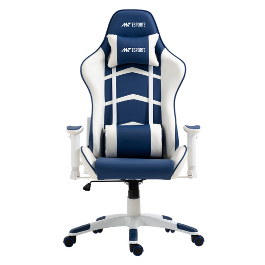 ANT ESPORTS Chair 9077 - White & Blue