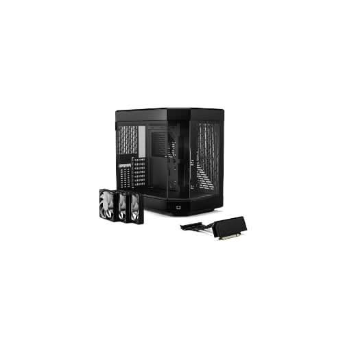 HYTE Y60 (ATX) MID TOWER CABINET (BLACK)