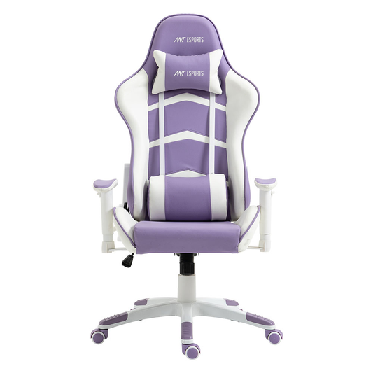 ANT ESPORTS Chair 9077 - White & Purple