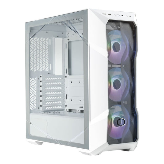 COOLER MASTER MASTERBOX TD500 V2 MESH MID-TOWER ATX CABINET WHITE