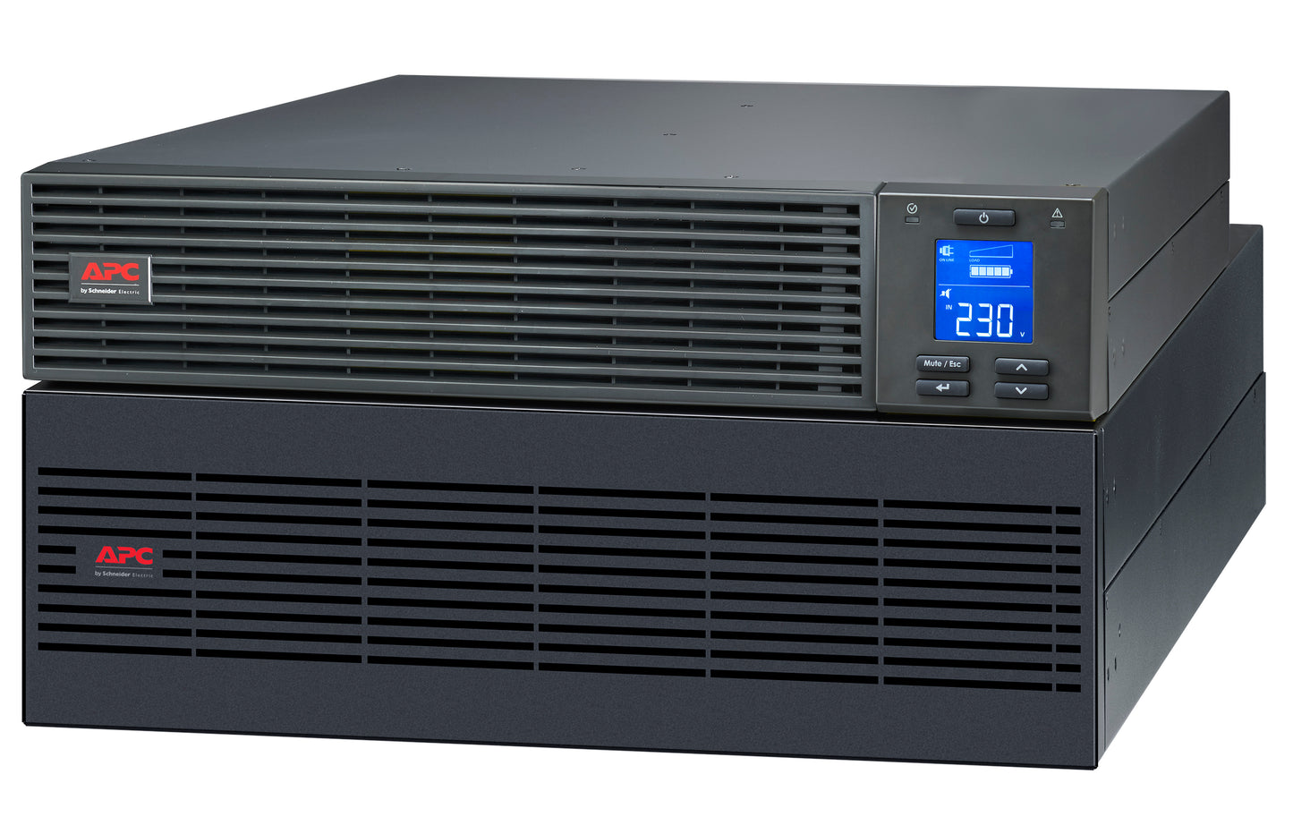 APC Easy UPS On-Line SRV10KRIL-IN - 10kVA/10kW| 230V | Rackmount 5U | Hard wire 3-wire(1P+N+E) Outlet | Intelligent Card Slot | Visual LCD and Audible Alarms | Extended Runtime, W/O rail kit | 2 years Warranty