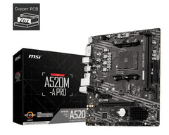 MSI PRO A520M-A AMD AM4 MOTHERBOARD