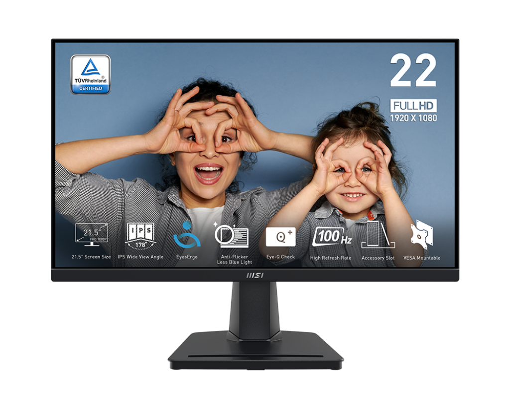 MSI PRO MP225 22 INCH BUSINESS MONITOR