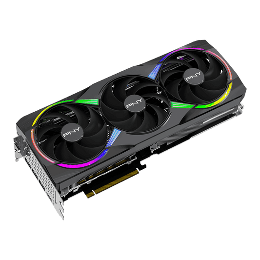 PNY RTX 5080 OC 16GB GDDR7 TRIPLE FAN ARGB OC GRAPHICS CARD