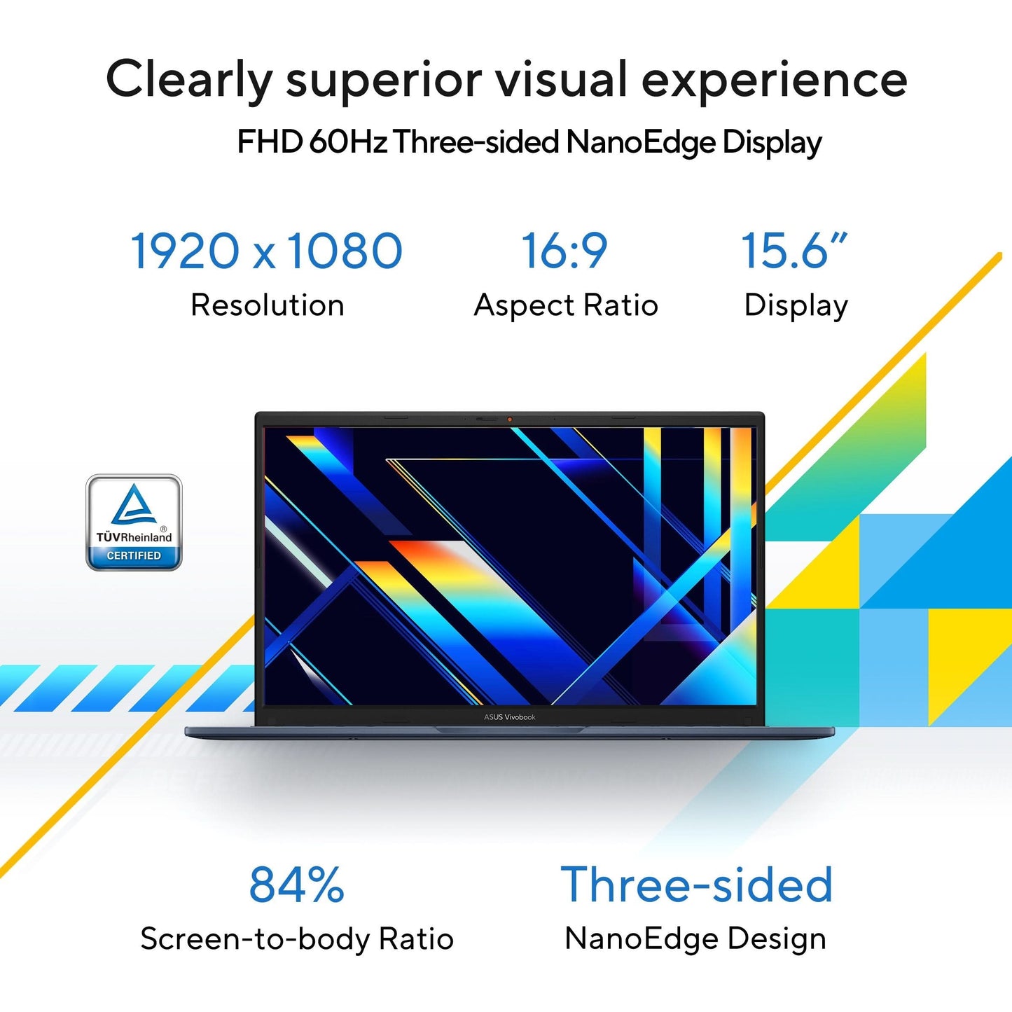 ASUS VIVOBOOK 15, LIGHT WEIGHT LAPTOP, INTEL CORE I3-1215U (16GB/512GB/INTEL UHD GRAPHICS/15.6 INCH FHD/WINDOWS 11 HOME) X1504ZA-NJ341WS