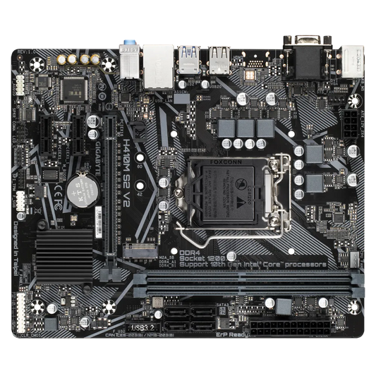 GIGABYTE GA-H410M-S2 V2 INTEL LGA1200 MOTHERBOARD