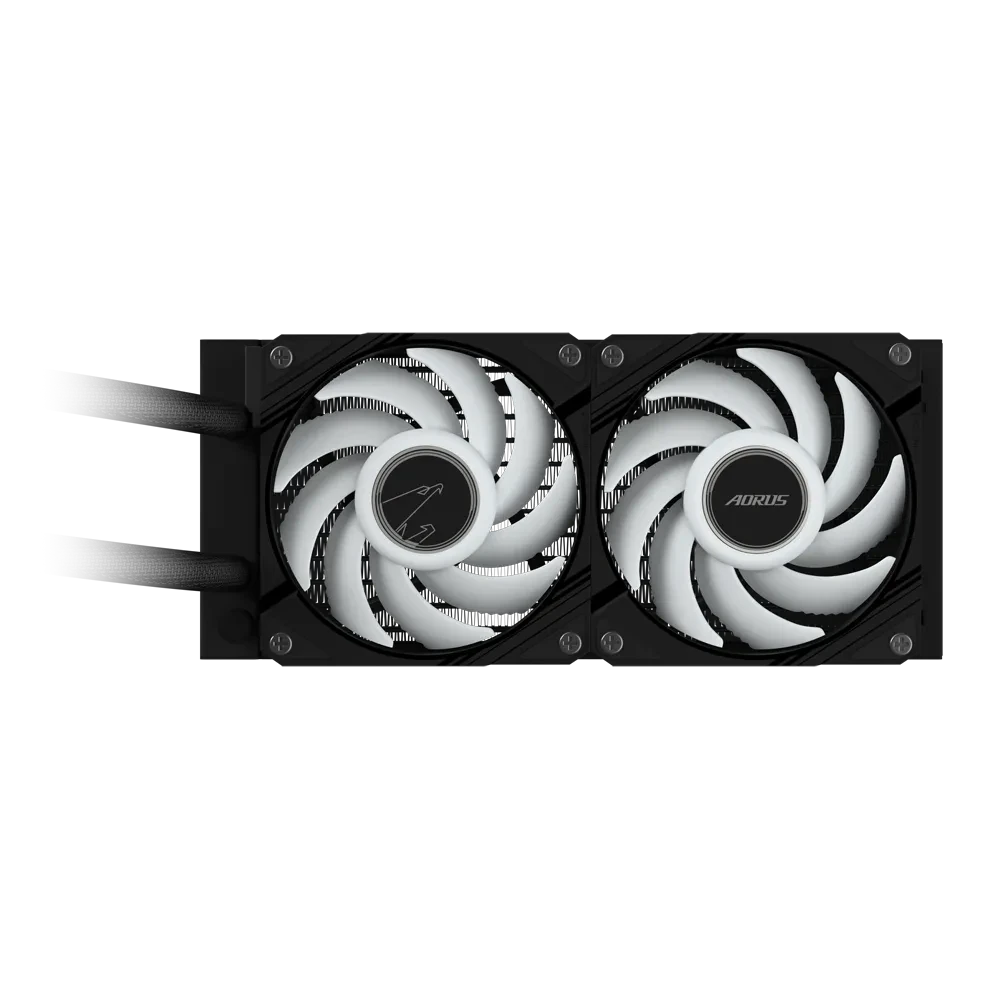 GIGABYTE AORUS WATERFORCE II 240 ARGB 240MM CPU LIQUID COOLER (BLACK)