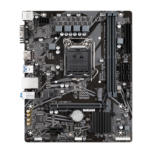 GIGABYTE GA-H470M-H INTEL LGA1200 MOTHERBOARD