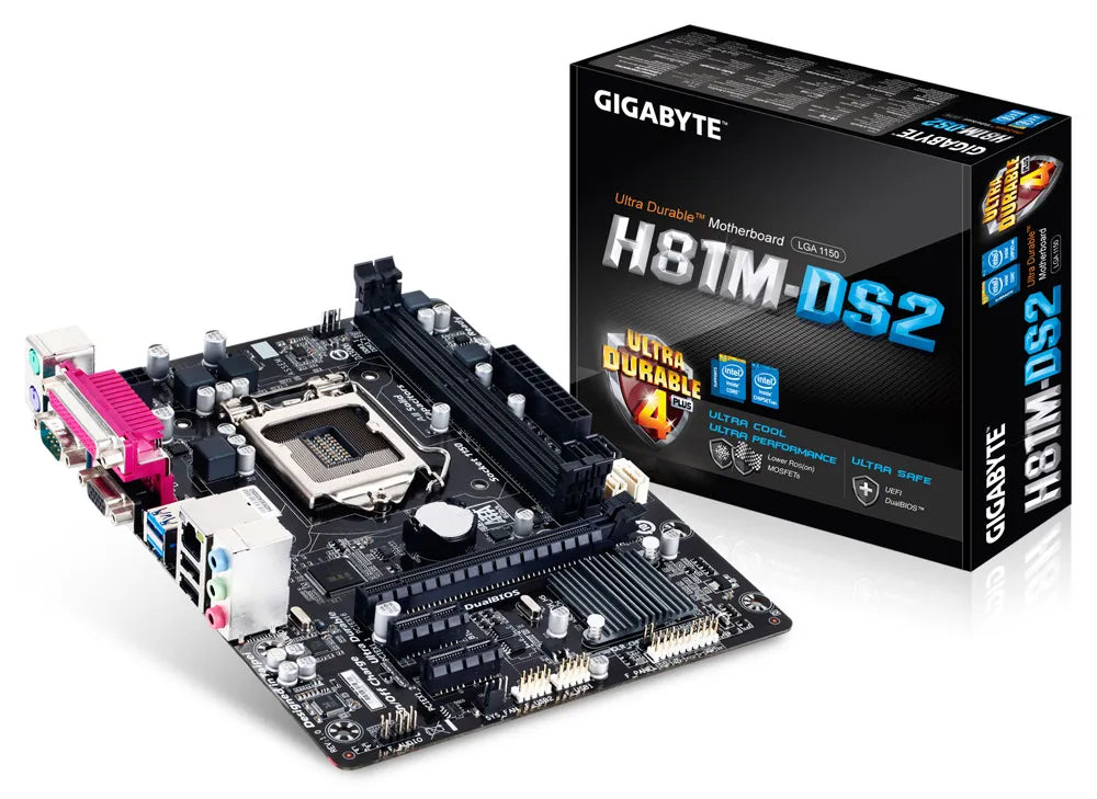 GIGABYTE GA-H81M-DS2 INTEL LGA1150 MOTHERBOARD