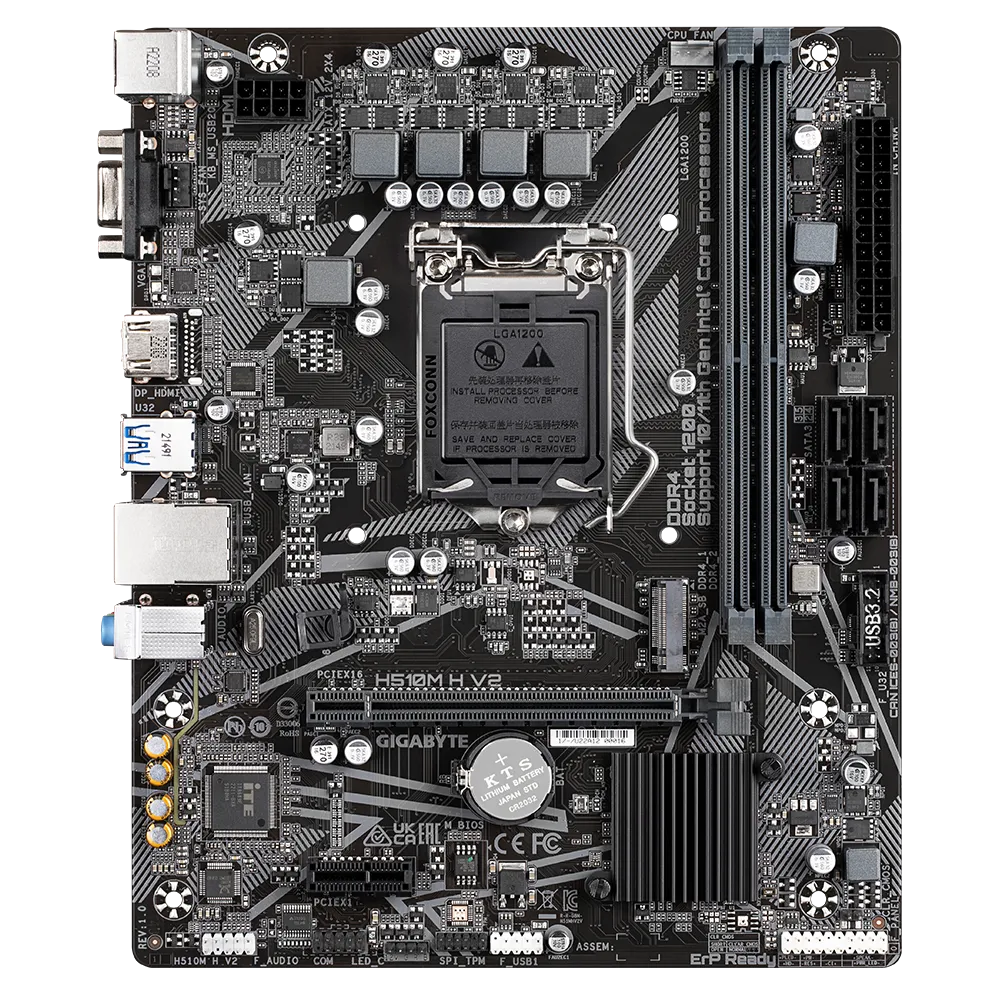 GIGABYTE H510M H V2 MOTHERBOARD