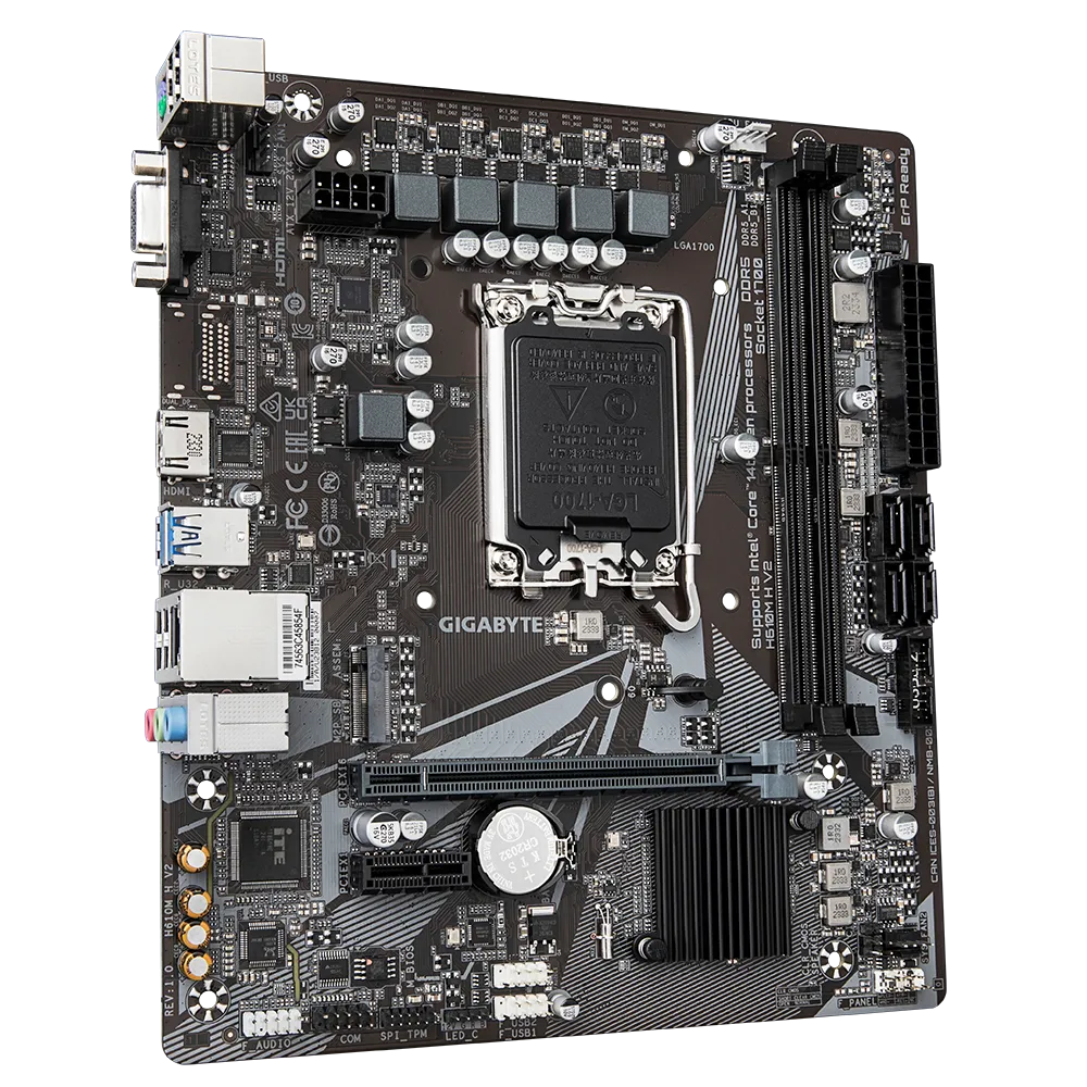 GIGABYTE H610M H V2 DDR5 MOTHERBOARD