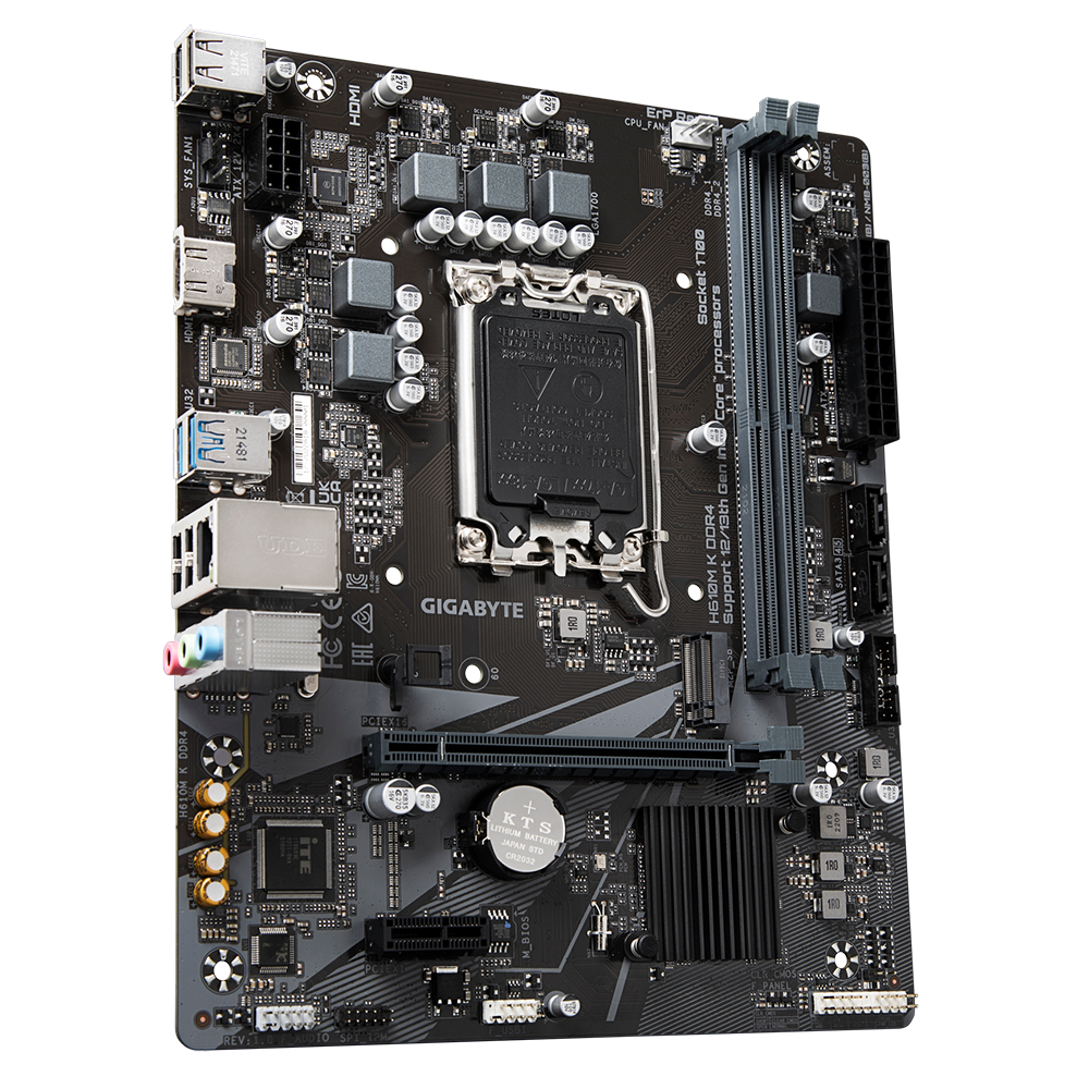 GIGABYTE H610M K DDR4 MOTHERBOARD