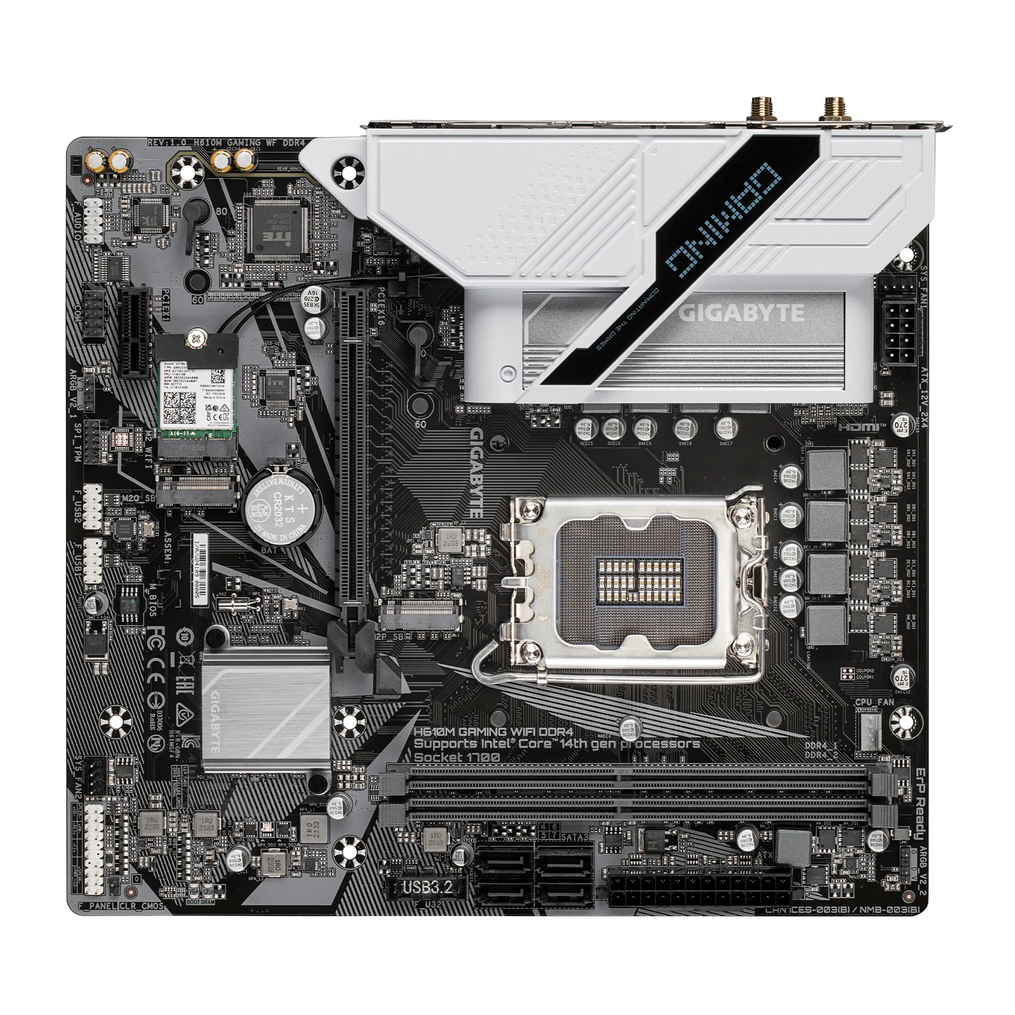 GIGABYTE H610M H DDR4 MOTHERBOARD