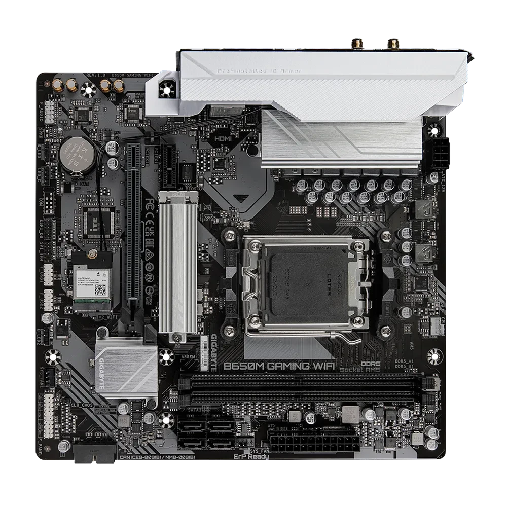 Gigabyte B650M Gaming WIFI Motherboard