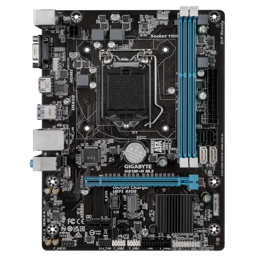 GIGABYTE H81M-H M.2 MOTHERBOARD