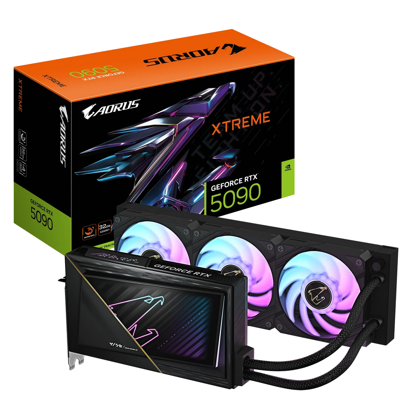 Gigabyte AORUS GeForce RTX 5090 Xtreme Waterforce 32GB GDDR7