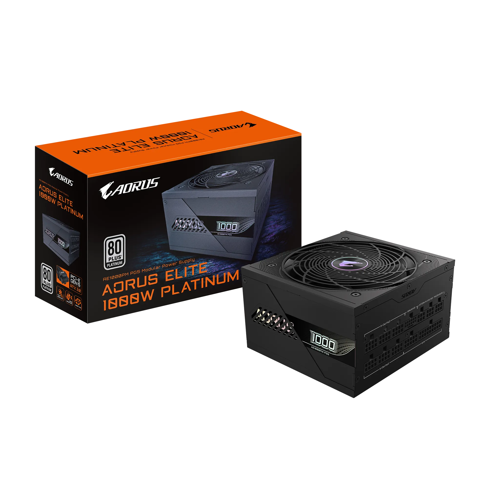 GIGABYTE AORUS ELITE P1000W 80+ PLATINUM MODULAR PCIE 5.0 (GP-AE1000PM PG5)