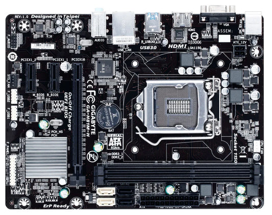 GIGABYTE GA-H81M-H INTEL LGA1150 MOTHERBOARD