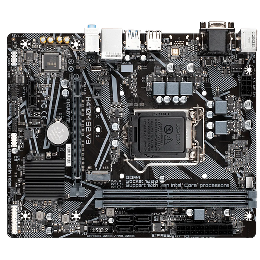 GIGABYTE GA-H410M-S2 V3 INTEL LGA1200 MOTHERBOARD