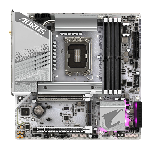 GIGABYTE Z790M AORUS ELITE AX ICE DDR5 MOTHERBOARD