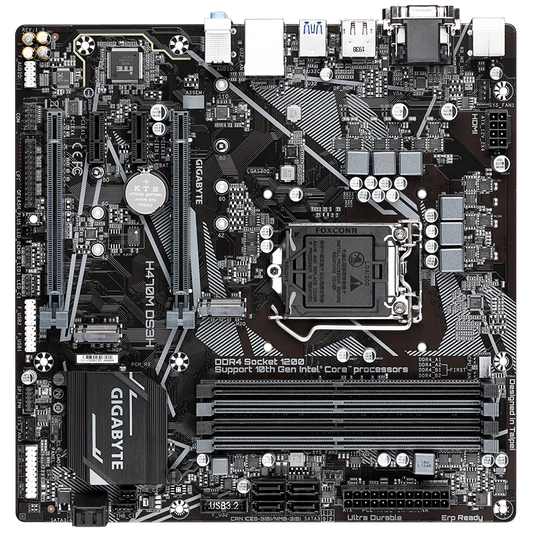 GIGABYTE GA-H470M-DS3H INTEL LGA1200 MOTHERBOARD