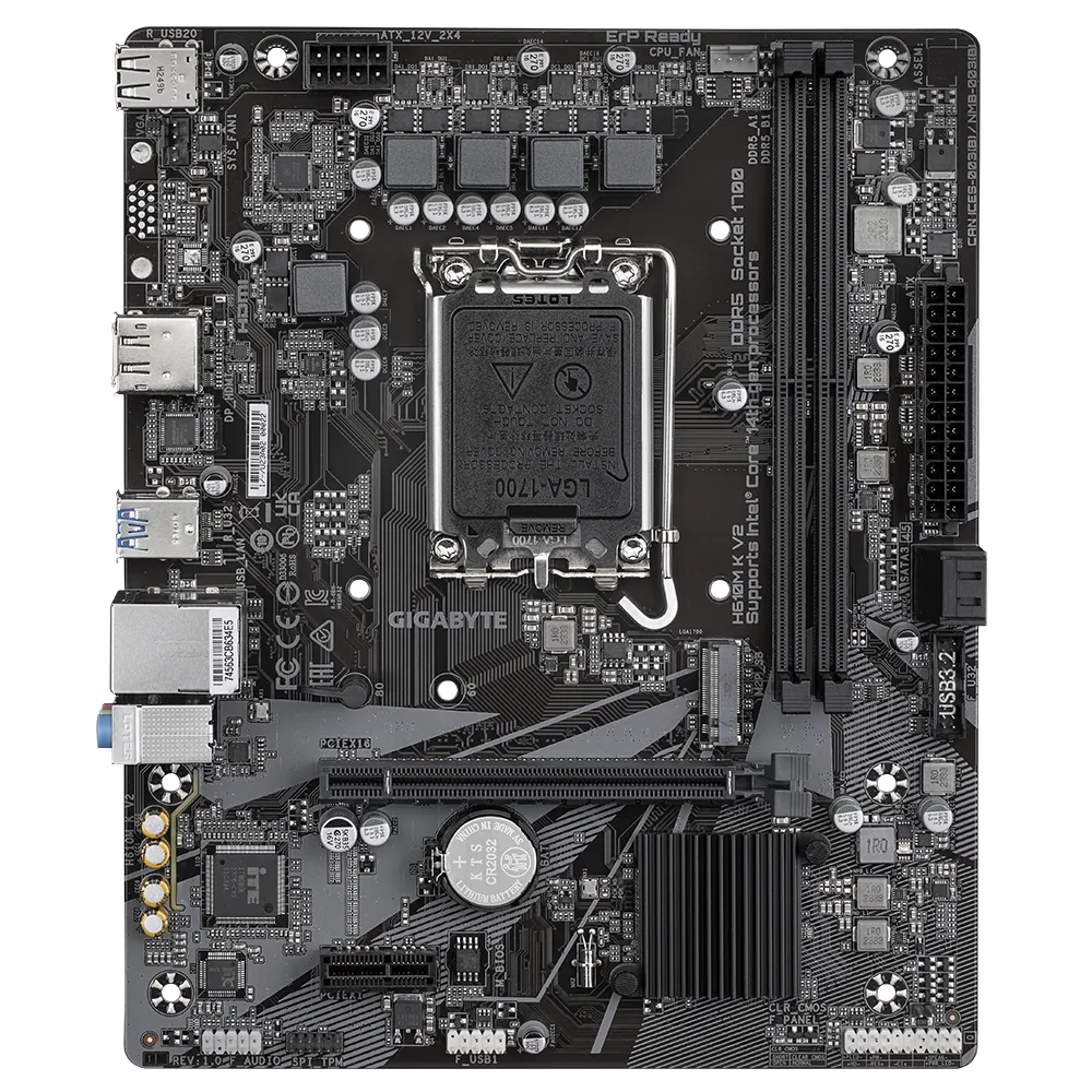 GIGABYTE GA-H610M-K V2 DDR5