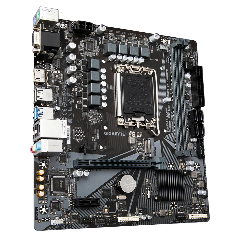 GIGABYTE H610M H WIFI DDR4 MOTHERBOARD