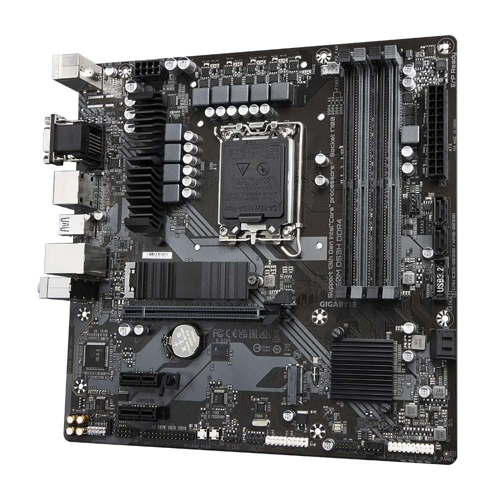 GIGABYTE GA-B760M DS3H DDR4 INTEL LGA1700 MOTHERBOARD