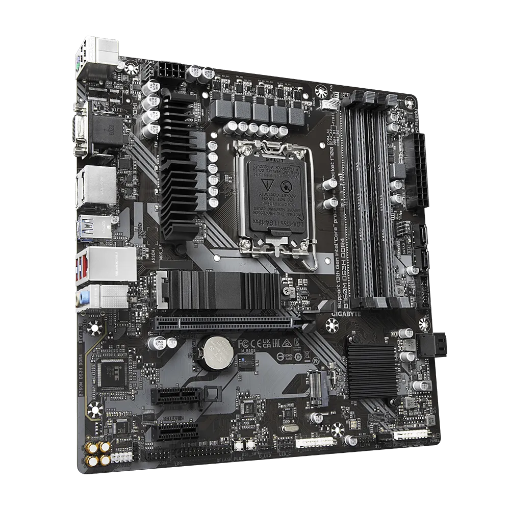 GIGABYTE GA-B760M DS3H DDR4 INTEL LGA1700 MOTHERBOARD