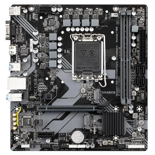 GIGABYTE B760M H DDR4 MOTHERBOARD