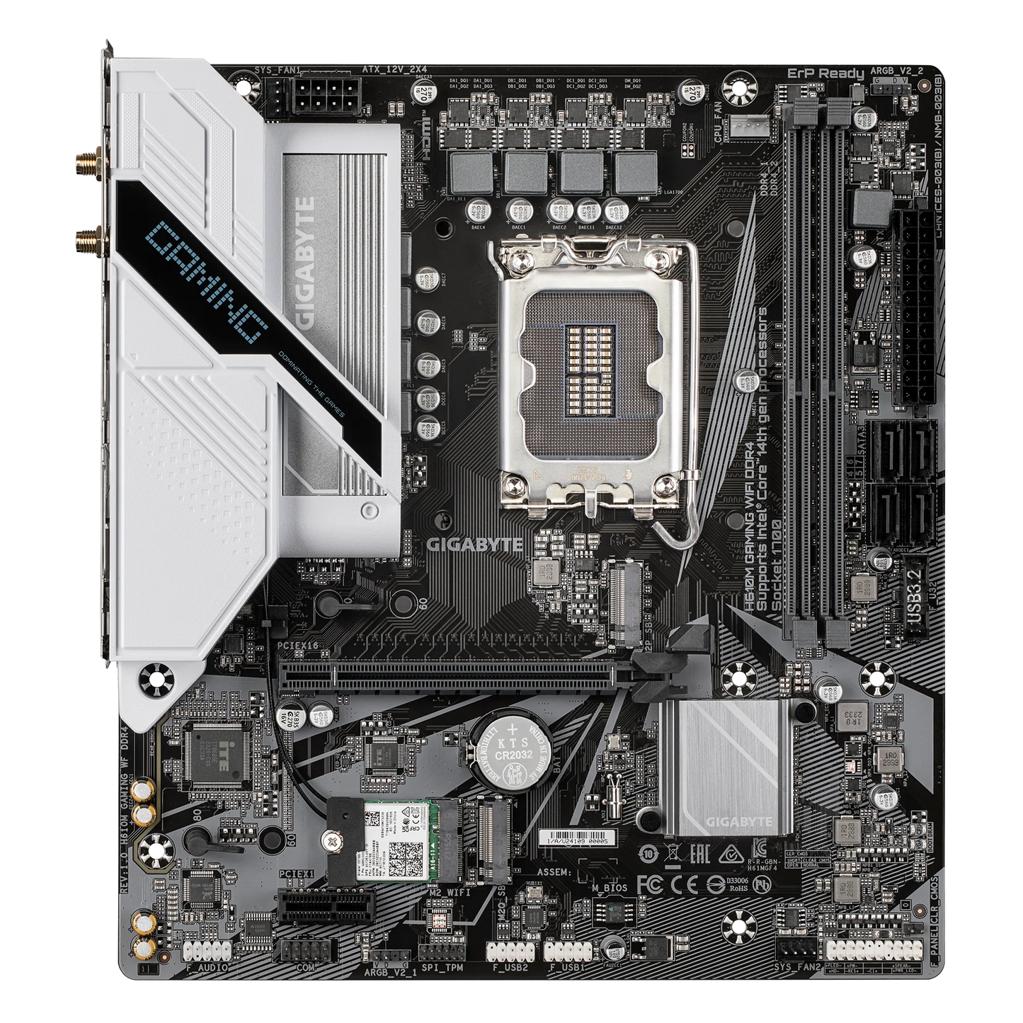 GIGABYTE H610M H DDR4 MOTHERBOARD