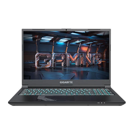 GIGABYTE G5 MF5-H2IN353KH,INTEL I7-13620H 4.9 GHZ, RTX 4050 6GB GDDR6, 15.6" FHD 144HZ DISPLAY, 8G *2 DDR5-4800, GEN, WINDOWS 11 HOME,4 512GB, MULTI LANGUAGES 15 COLOR ILLUMINATED KEYBOARD