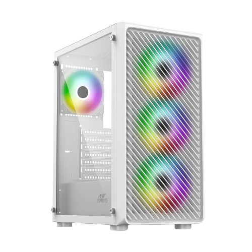 ANT ESPORTS 211 AIR MID-TOWER ATX CABINET WHITE